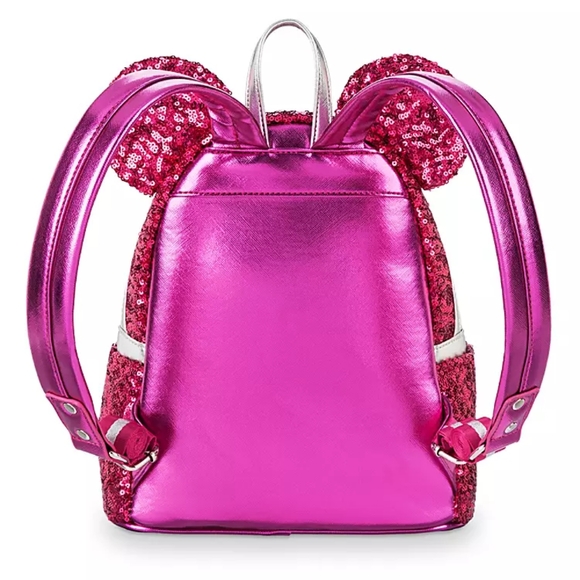 Minnie Mouse Sequin Mini Backpack by Loungefly - Picture 2 of 3